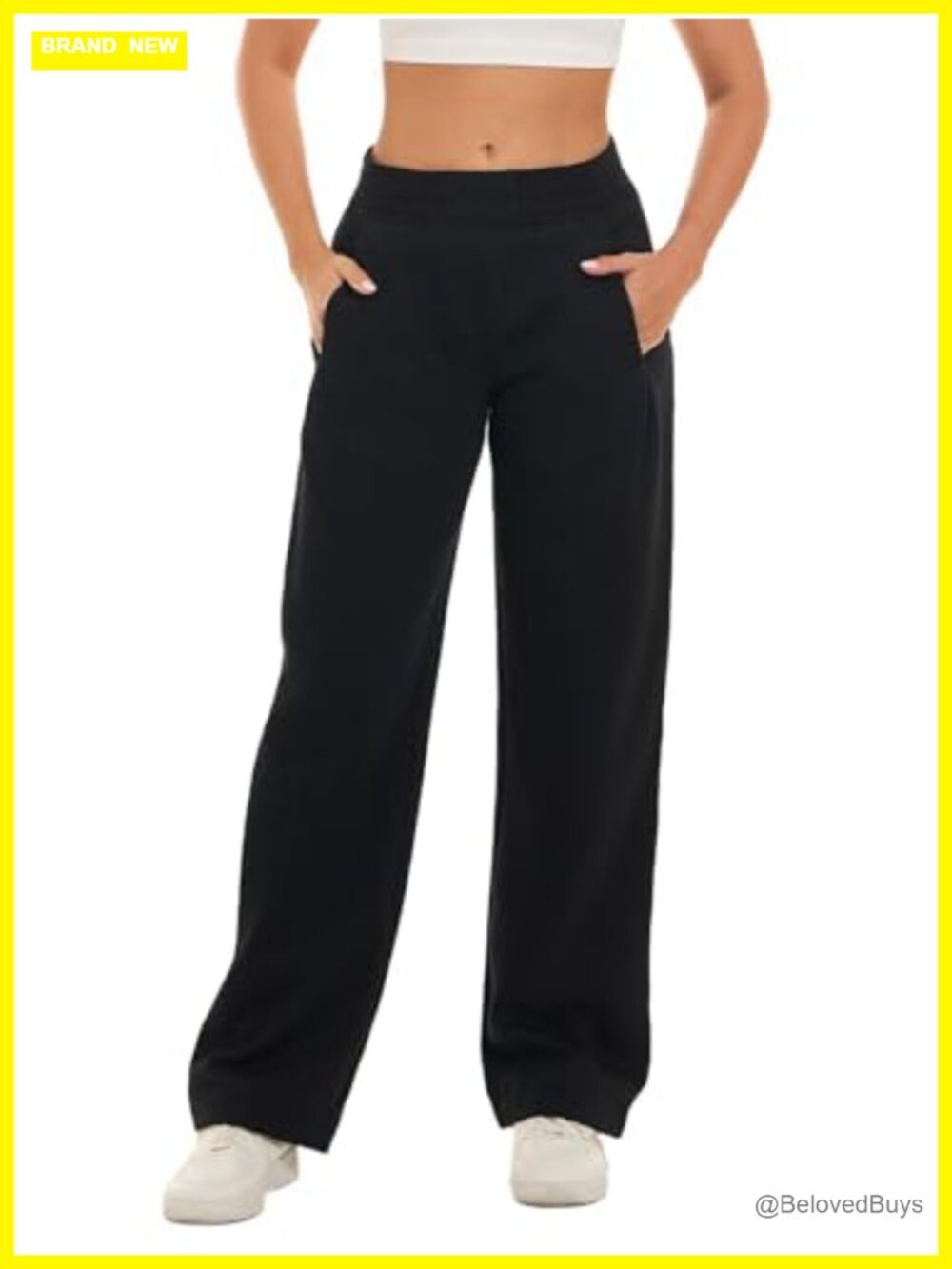 Tall Womens Fleece Jogger Sweatpants 34 Inseam Loose Fit Pockets Lounge